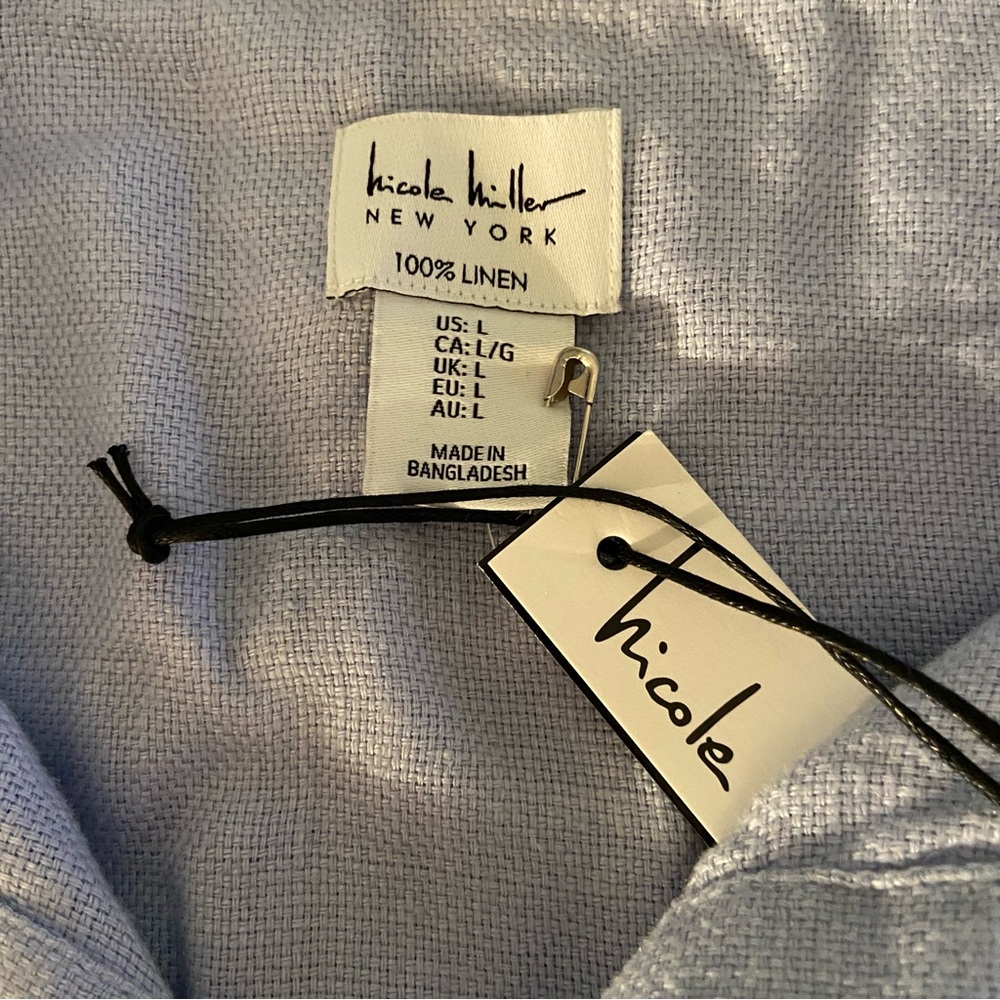 100% Washable Linen Jacket - Picture 13 of 13